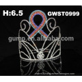 ribbon rhinestone costume crowns tiaras